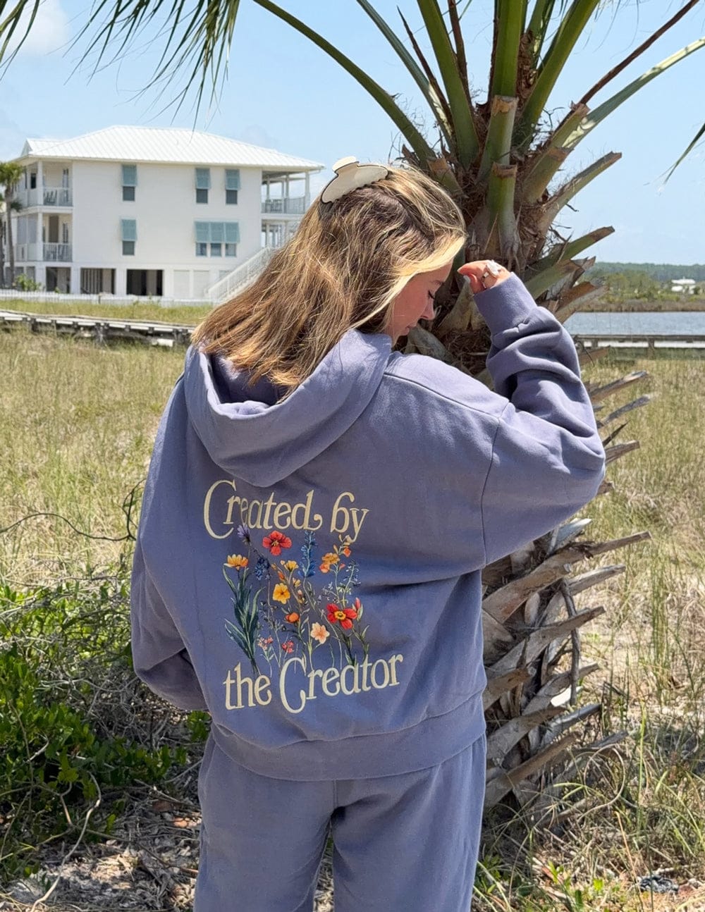 Created by the Creator Plum Full-Zip Hoodie - A-1 Thread Vault