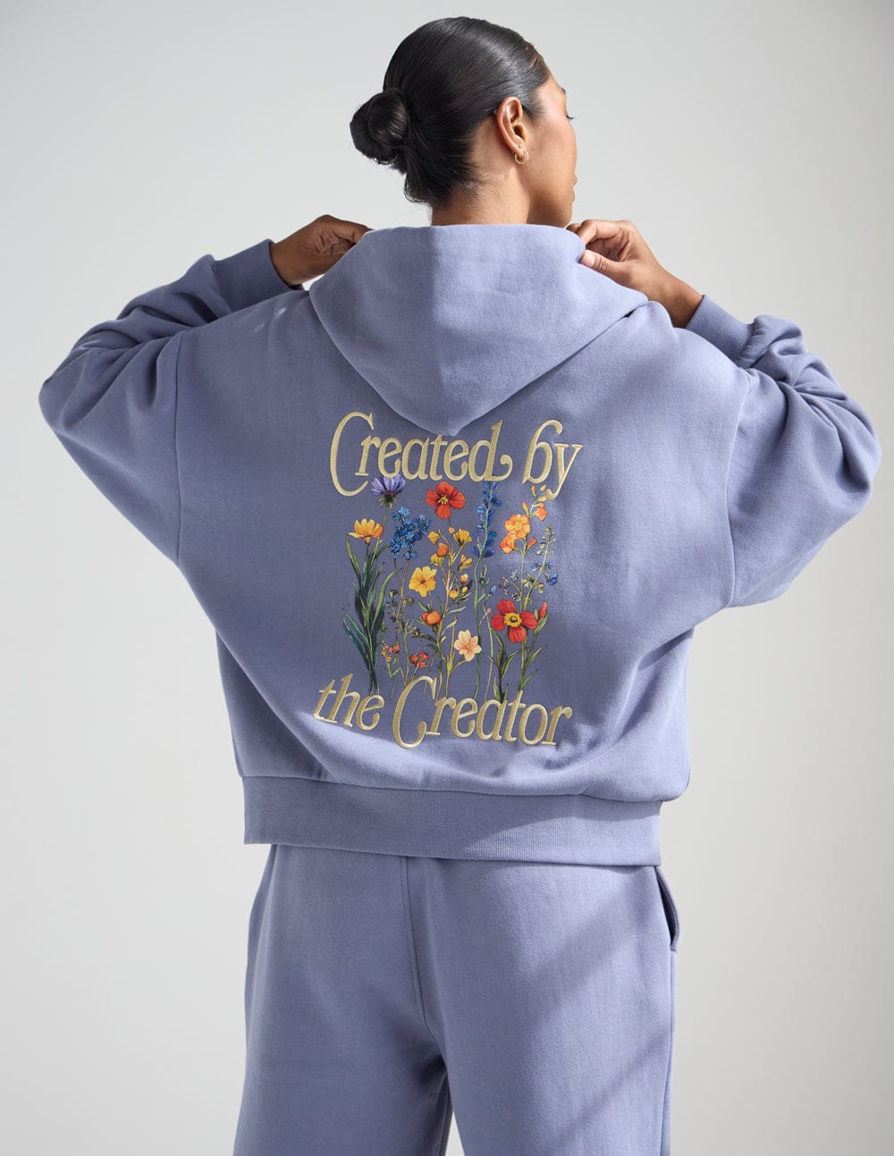 Created by the Creator Plum Full-Zip Hoodie - A-1 Thread Vault