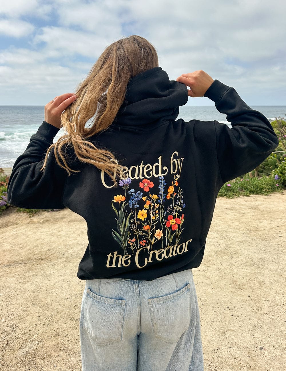 Created by the Creator Unisex Hoodie - A-1 Thread Vault