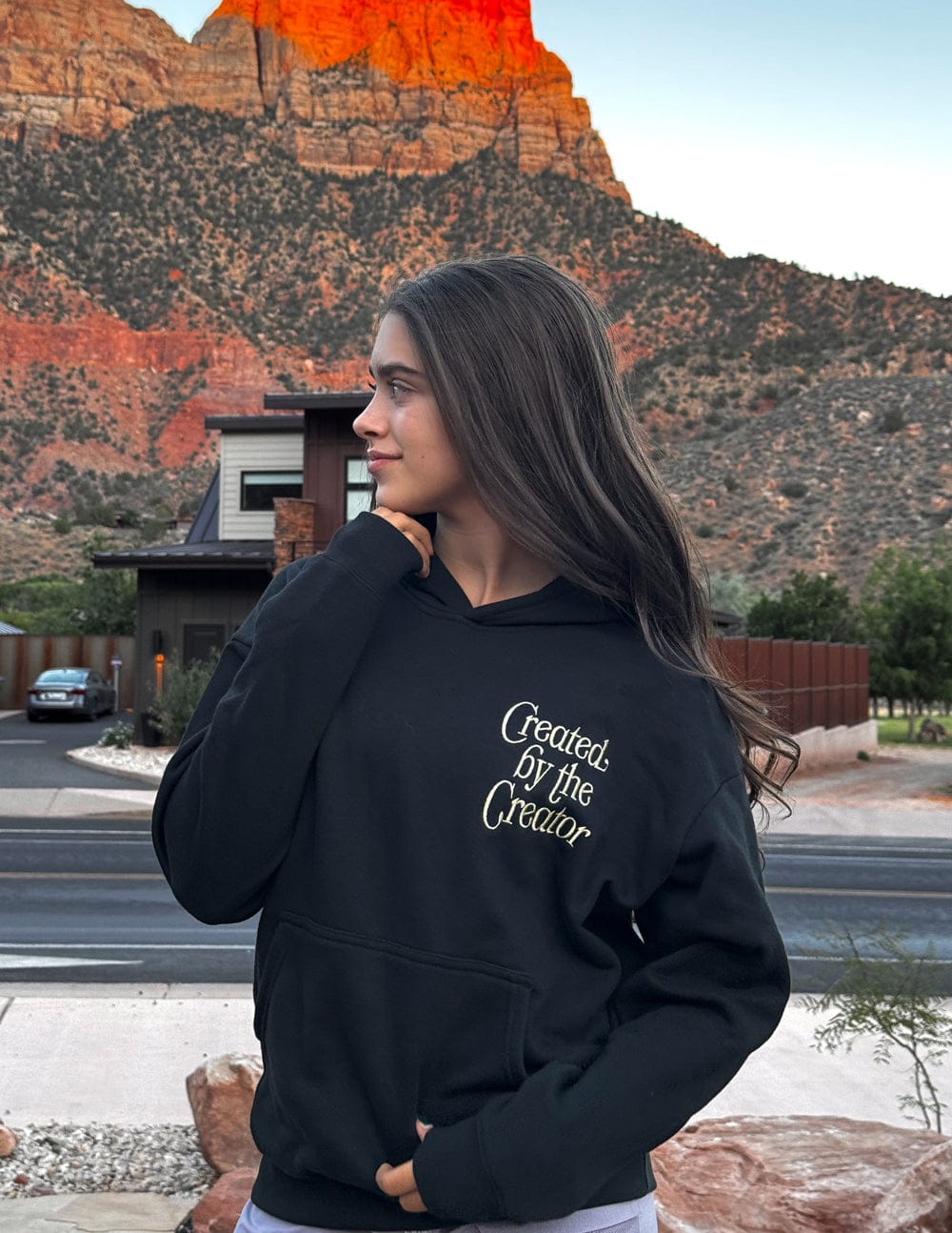 Created by the Creator Unisex Hoodie - A-1 Thread Vault
