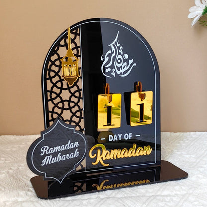 Creative Ramadan Countdown Acrylic Ornament (MAC381) - A-1 Thread Vault