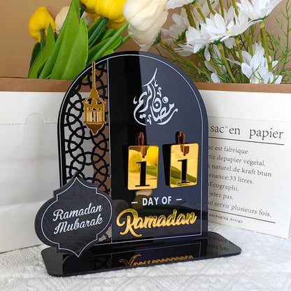Creative Ramadan Countdown Acrylic Ornament (MAC381) - A-1 Thread Vault