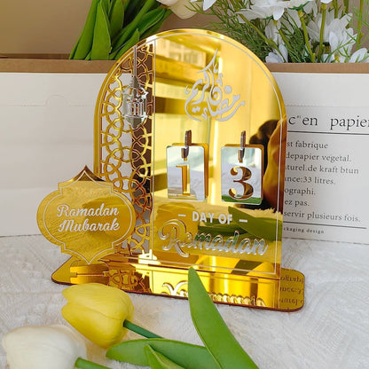 Creative Ramadan Countdown Acrylic Ornament (MAC381) - A-1 Thread Vault