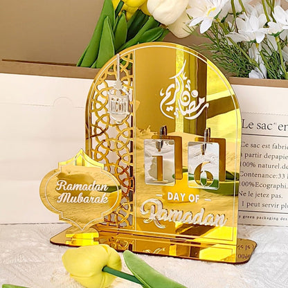 Creative Ramadan Countdown Acrylic Ornament (MAC381) - A-1 Thread Vault