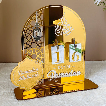 Creative Ramadan Countdown Acrylic Ornament (MAC381) - A-1 Thread Vault