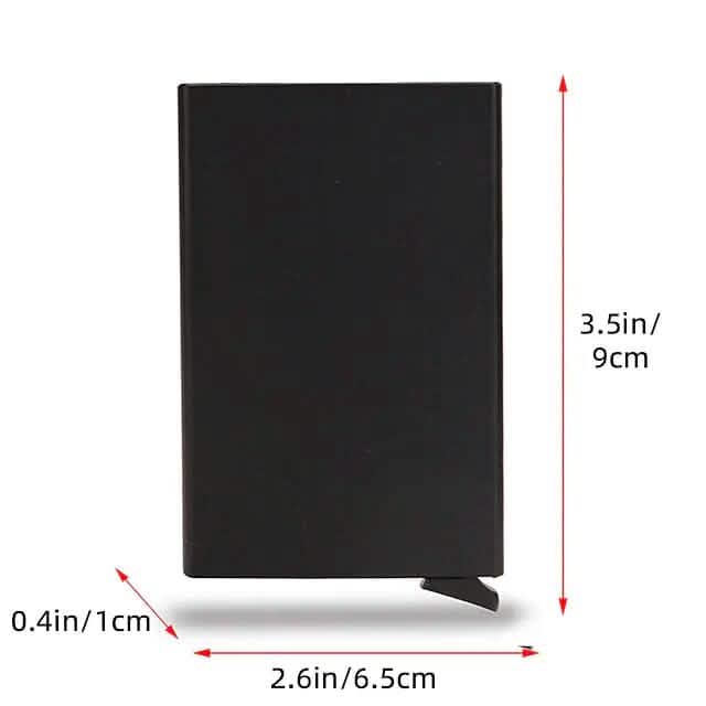 Credit Card Holder Wallet Metal Name Card - A-1 Thread Vault