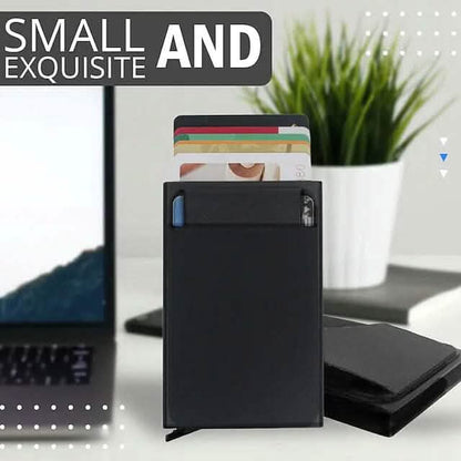 Credit Card Holder Wallet Metal Name Card - A-1 Thread Vault
