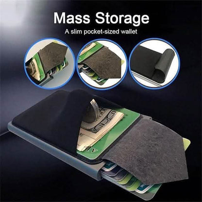 Credit Card Holder Wallet Metal Name Card - A-1 Thread Vault