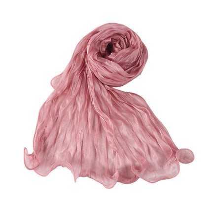 Crinkle Shimmer Hijab(MH228) - A-1 Thread Vault