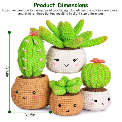 Crochet Kit for Beginners DIY Knitting Supplies - A-1 Thread Vault