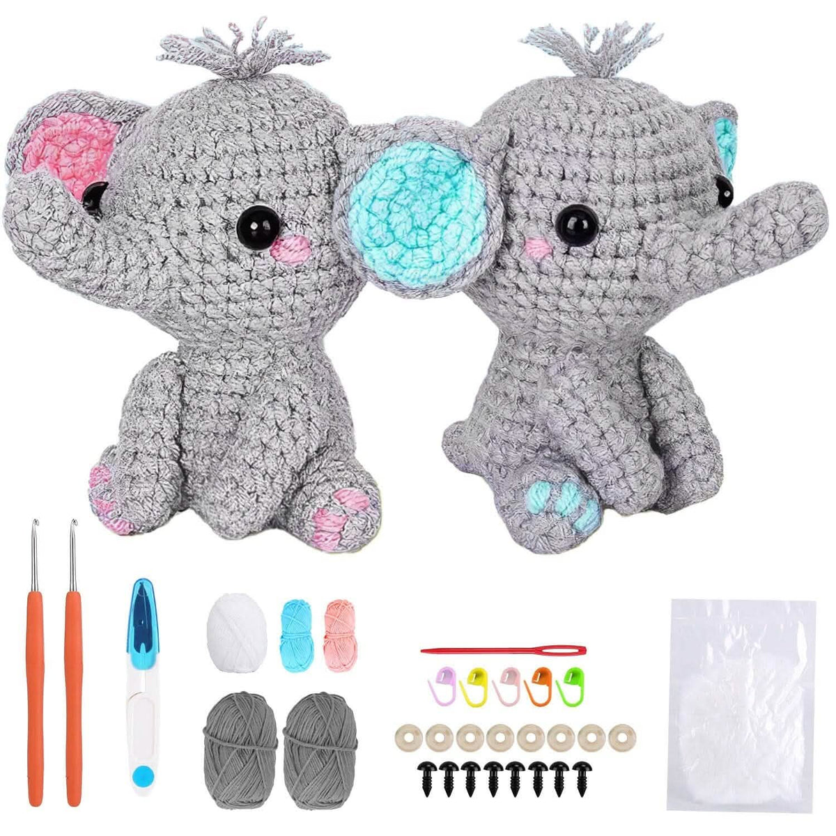 Crochet Kit for Beginners DIY Knitting Supplies - A-1 Thread Vault