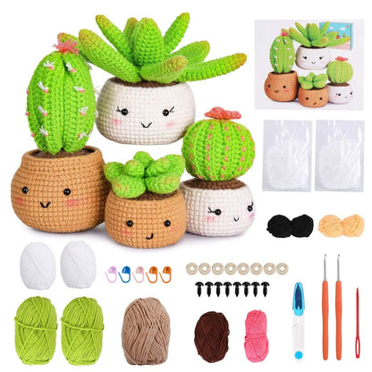 Crochet Kit for Beginners DIY Knitting Supplies - A-1 Thread Vault