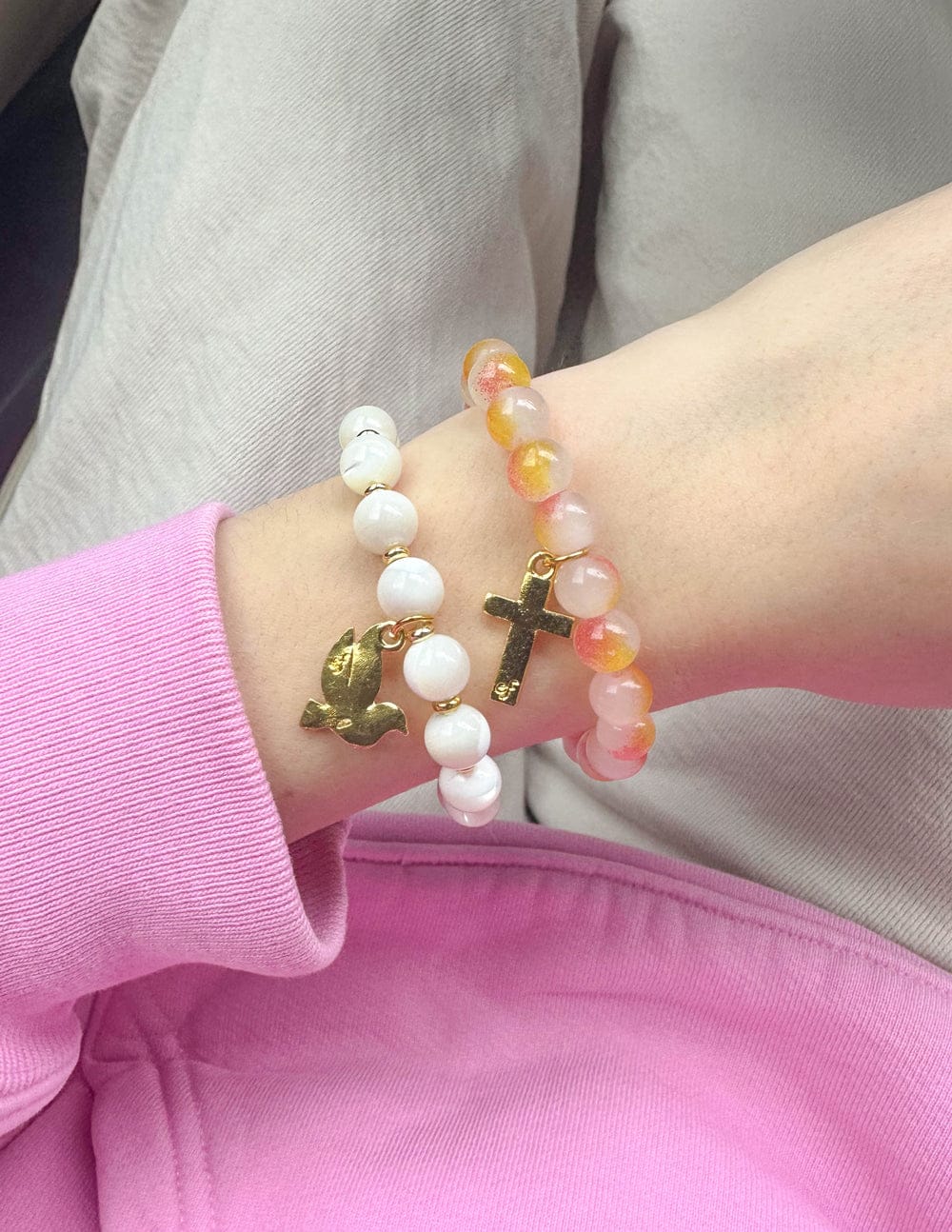 Cross Charm Bracelet - A-1 Thread Vault