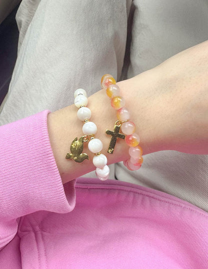 Cross Charm Bracelet - A-1 Thread Vault