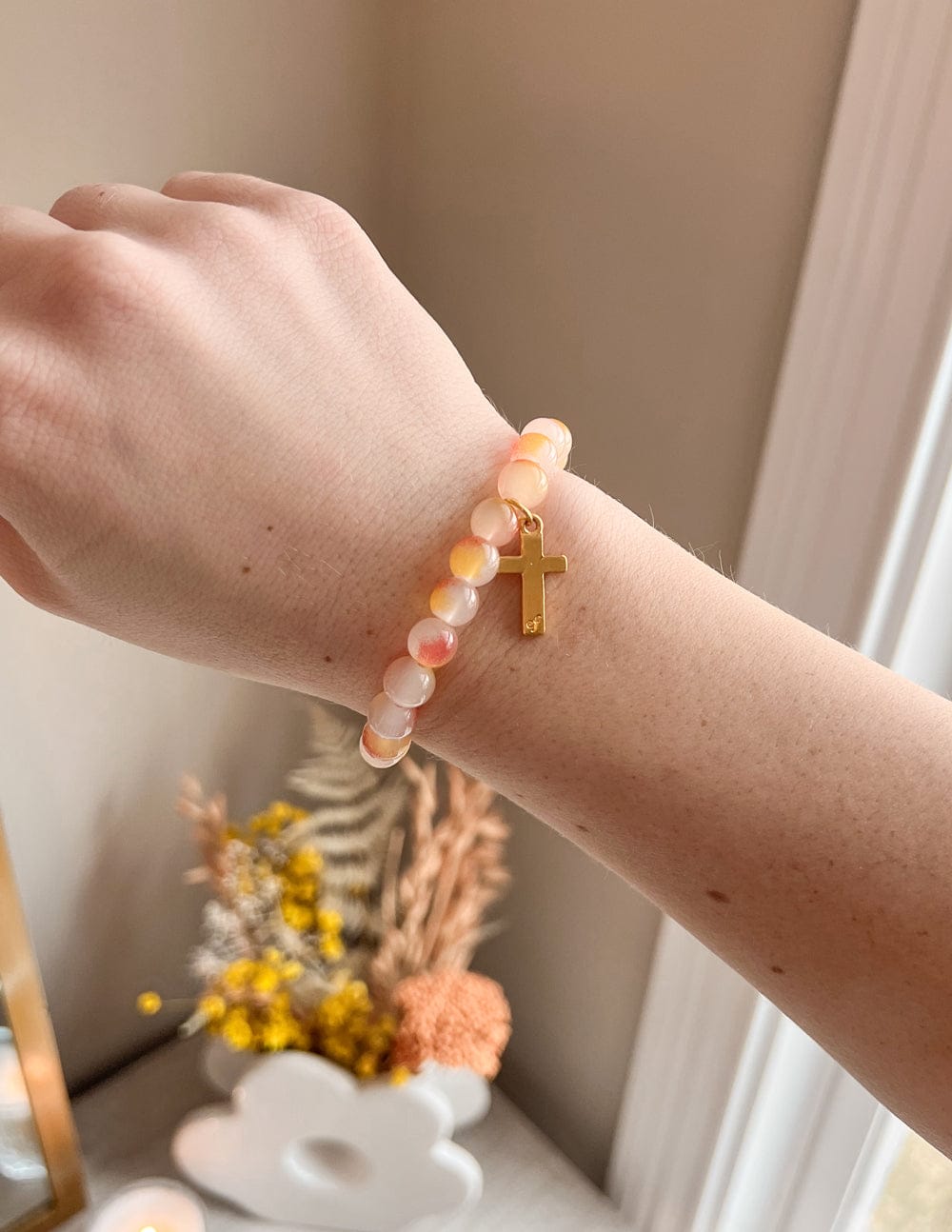 Cross Charm Bracelet - A-1 Thread Vault