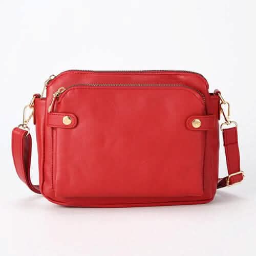 Crossbody Leather Shoulder Bag and Clutch - A-1 Thread Vault