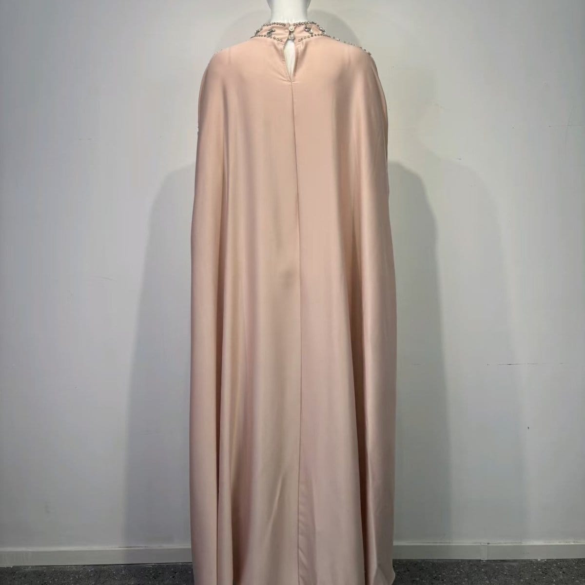 Crystal Embellished Cape Kaftan (MA418) - A-1 Thread Vault