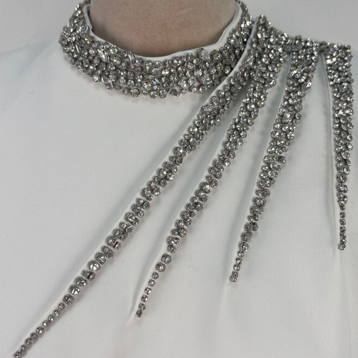 Crystal Embellished Evening Gown(MS313) - A-1 Thread Vault
