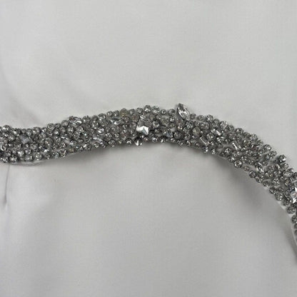 Crystal Embellished Evening Gown(MS313) - A-1 Thread Vault