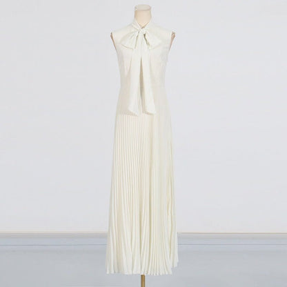 Crystal Embellished Jacket & Pleated Skirt Set(MS305) - A-1 Thread Vault