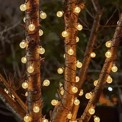 Crystal Globe Solar String Lights - A-1 Thread Vault