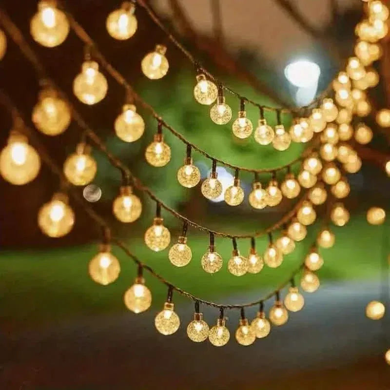 Crystal Globe Solar String Lights - A-1 Thread Vault