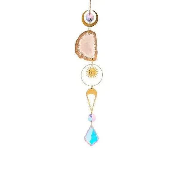 Crystal Sun Catcher Pendant Wind Chime Home Decor - A-1 Thread Vault