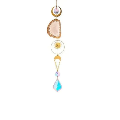 Crystal Sun Catcher Pendant Wind Chime Home Decor - A-1 Thread Vault