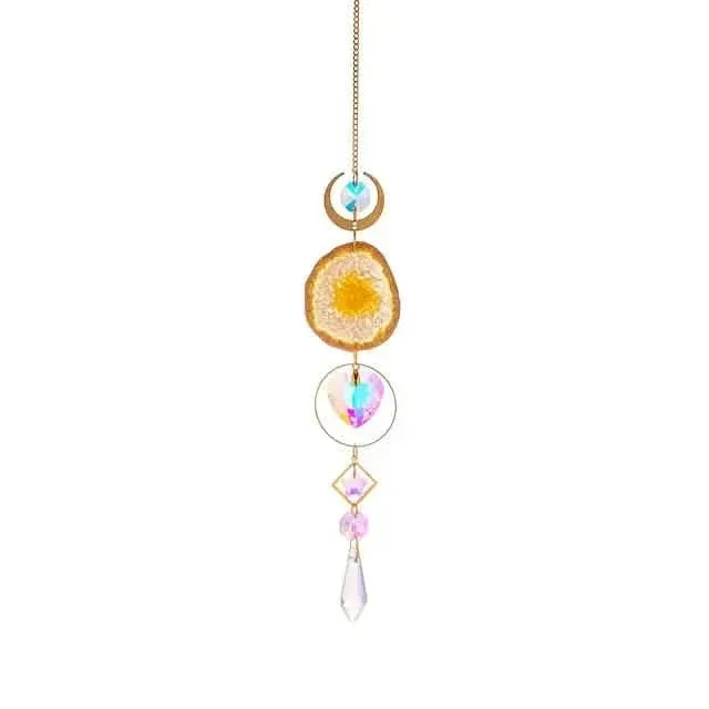 Crystal Sun Catcher Pendant Wind Chime Home Decor - A-1 Thread Vault