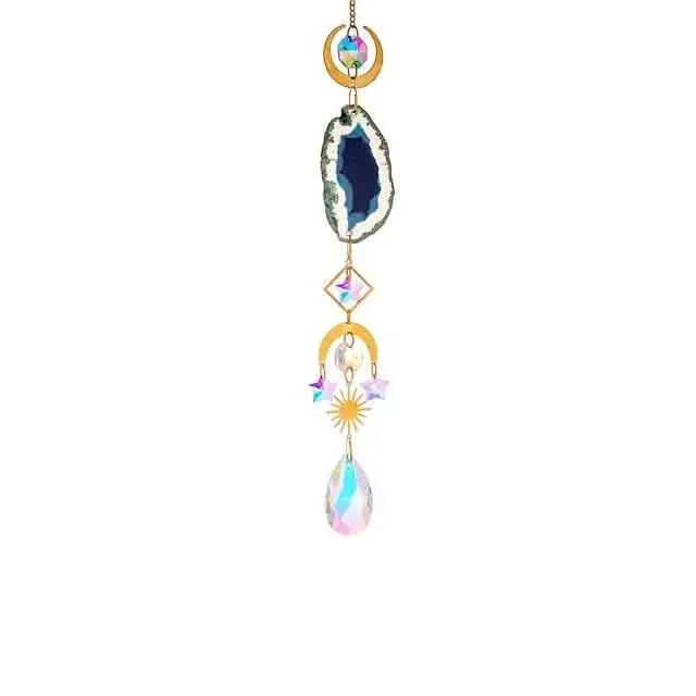 Crystal Sun Catcher Pendant Wind Chime Home Decor - A-1 Thread Vault