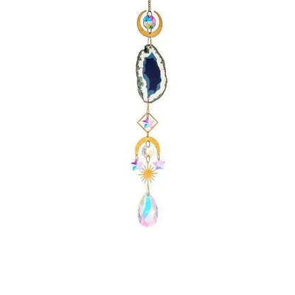 Crystal Sun Catcher Pendant Wind Chime Home Decor - A-1 Thread Vault