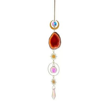 Crystal Sun Catcher Pendant Wind Chime Home Decor - A-1 Thread Vault