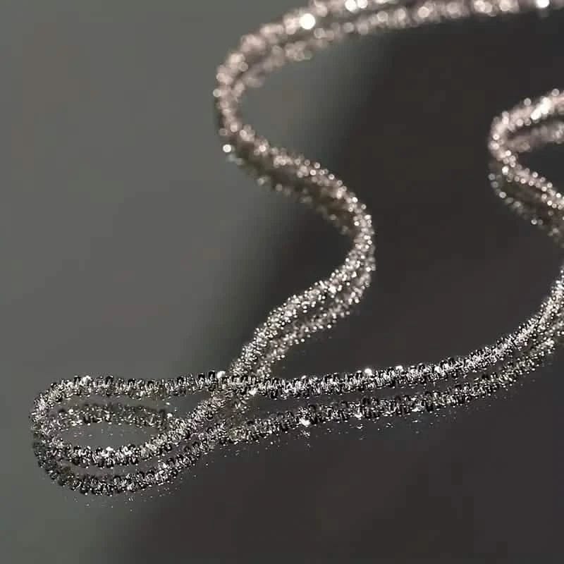 Cubic Zirconia Radiant Unisex Sky Star Necklace - A-1 Thread Vault