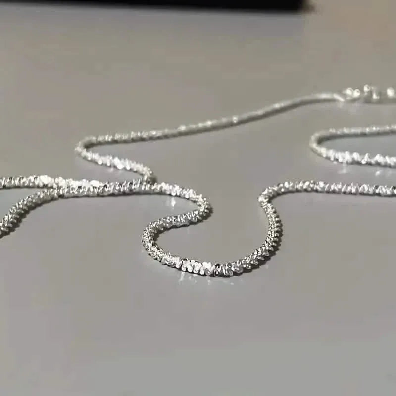 Cubic Zirconia Radiant Unisex Sky Star Necklace - A-1 Thread Vault