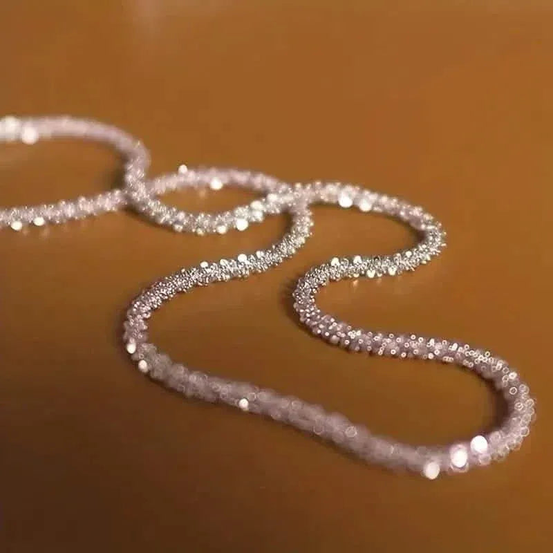 Cubic Zirconia Radiant Unisex Sky Star Necklace - A-1 Thread Vault