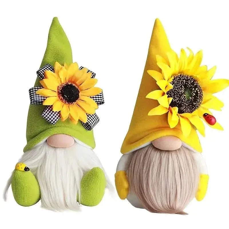 Cuddly Sunflower Bee Doll Ornament - A-1 Thread Vault