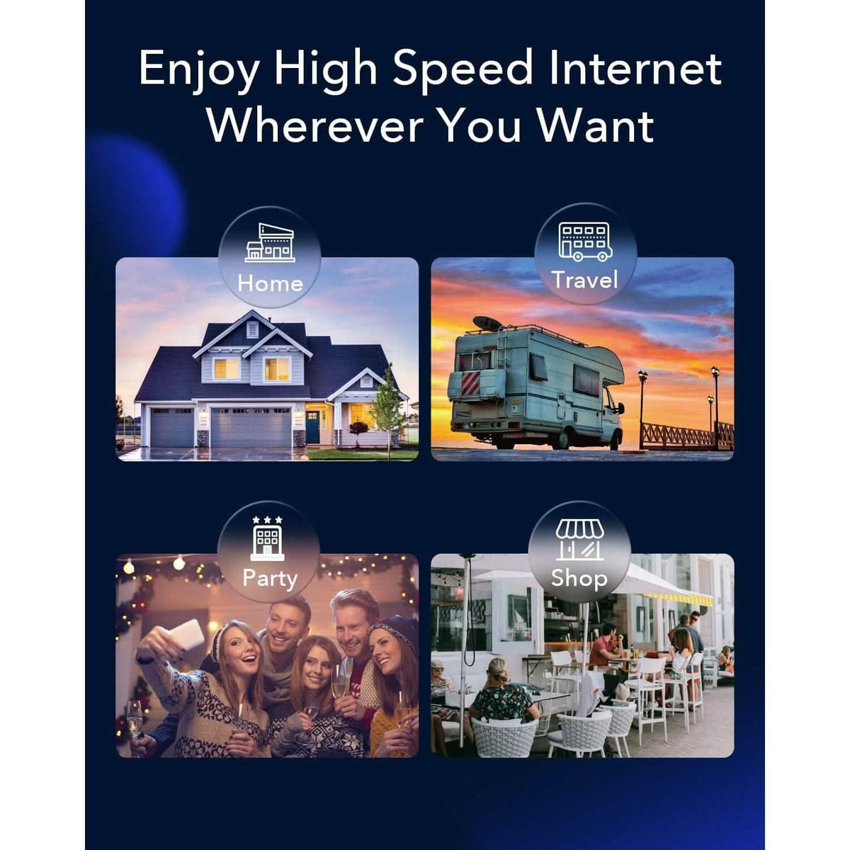 Cudy 4G LTE Cat 12 WiFi Router (Refurbished) - A-1 Thread Vault