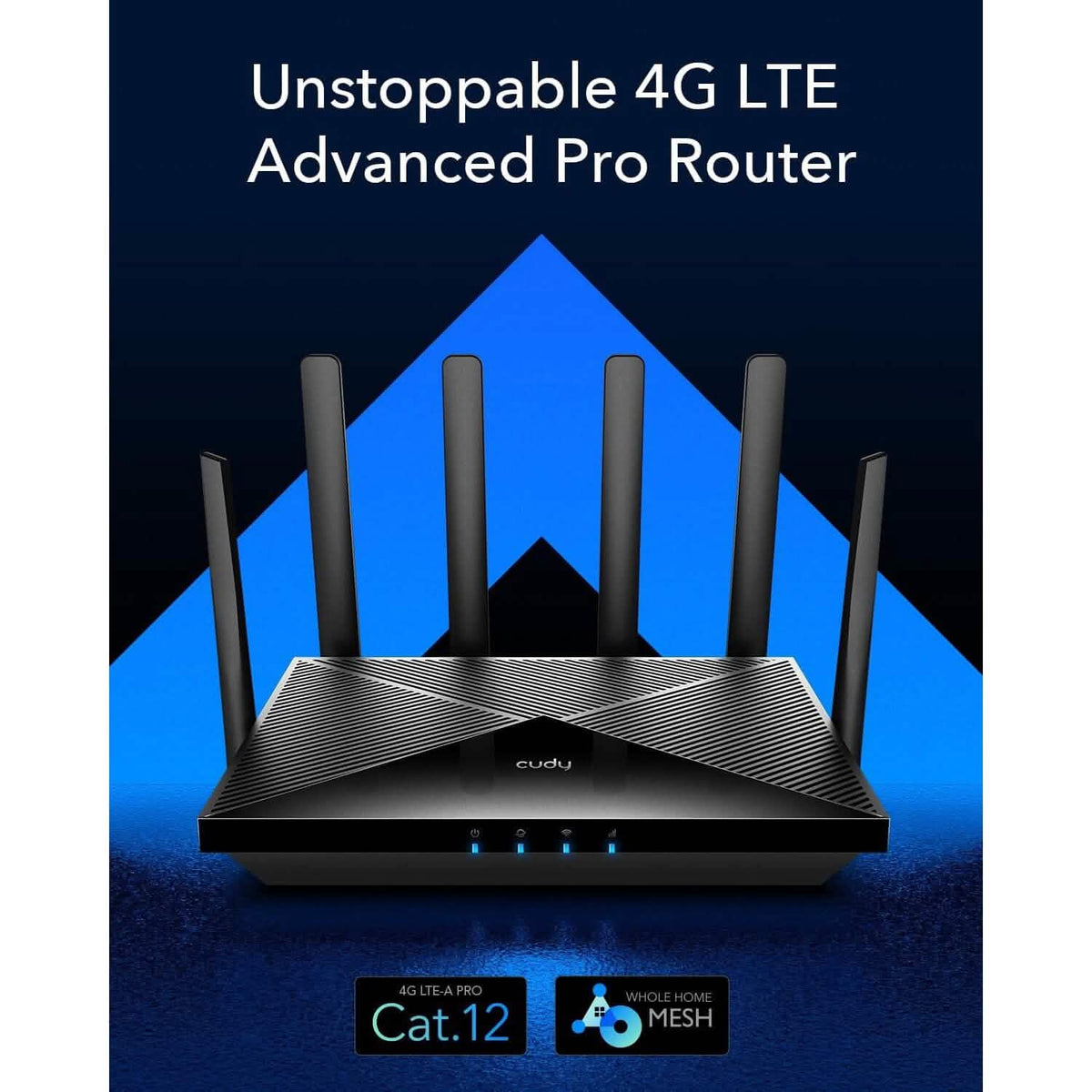 Cudy 4G LTE Cat 12 WiFi Router (Refurbished) - A-1 Thread Vault