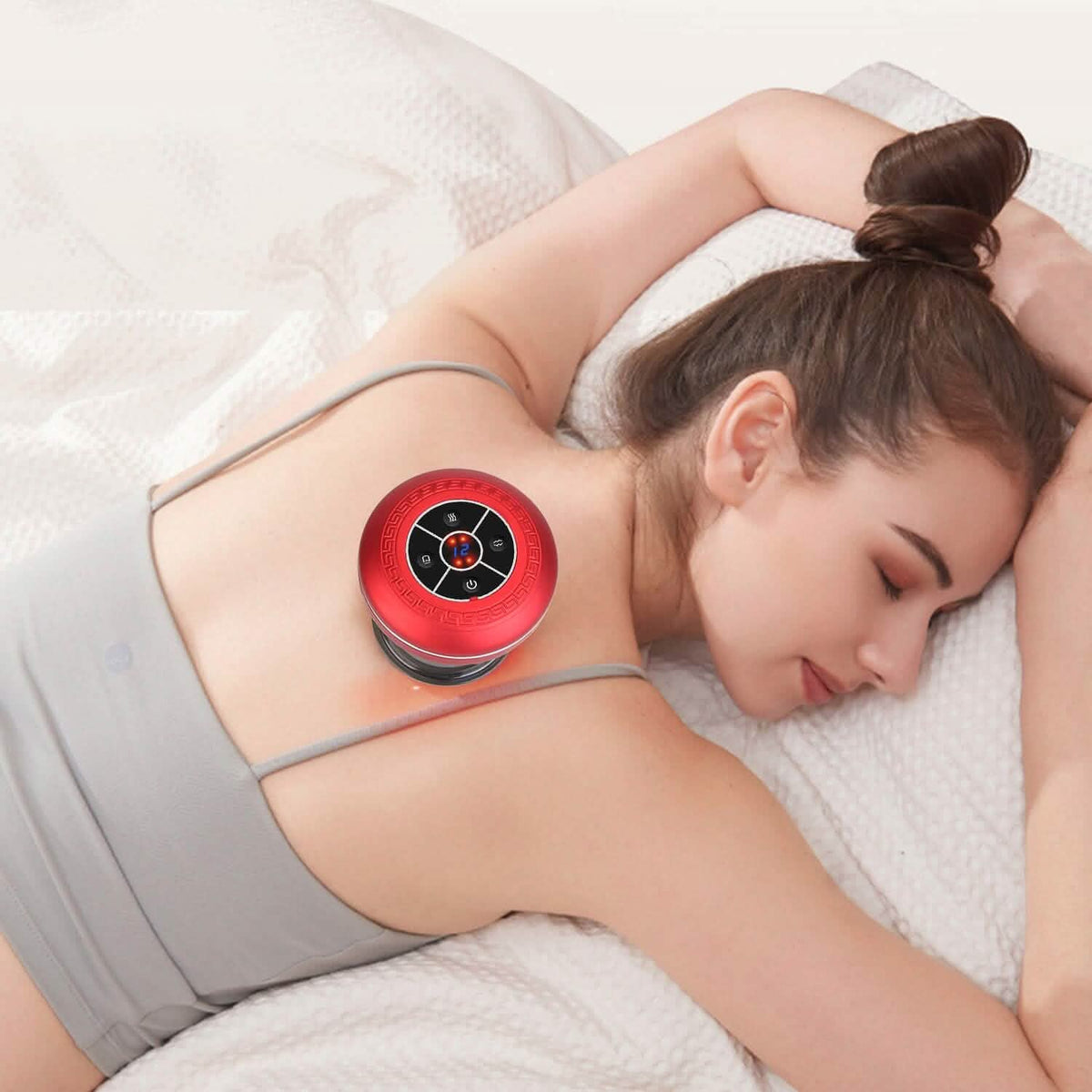 Cuppin Therapy Massager with Red Light Heat Therapy 16 Level Temperature - A-1 Thread Vault