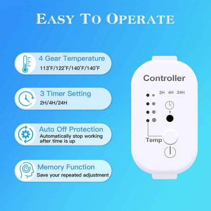 Curing Machine Silicone Resin Heating Mat with Smart Timer - A-1 Thread Vault
