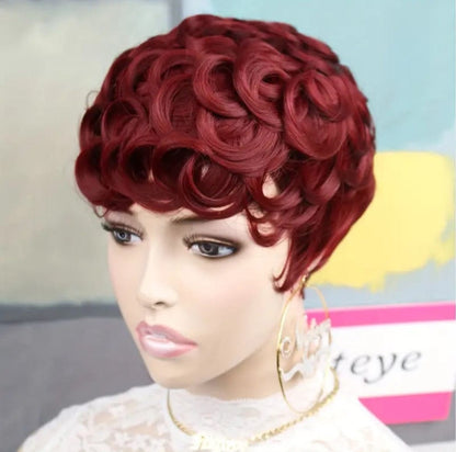Curly Pixie Cut Wig - A-1 Thread Vault