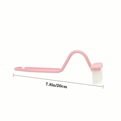 Curved Handle Function Cleaning Toilet Gap Brush - A-1 Thread Vault