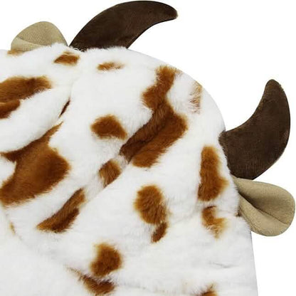 Cute Cow Print Fuzzy Bucket Hat - A-1 Thread Vault