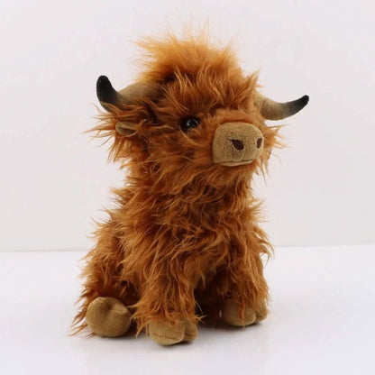 Cute Highland Cow Plush Toy - A-1 Thread Vault