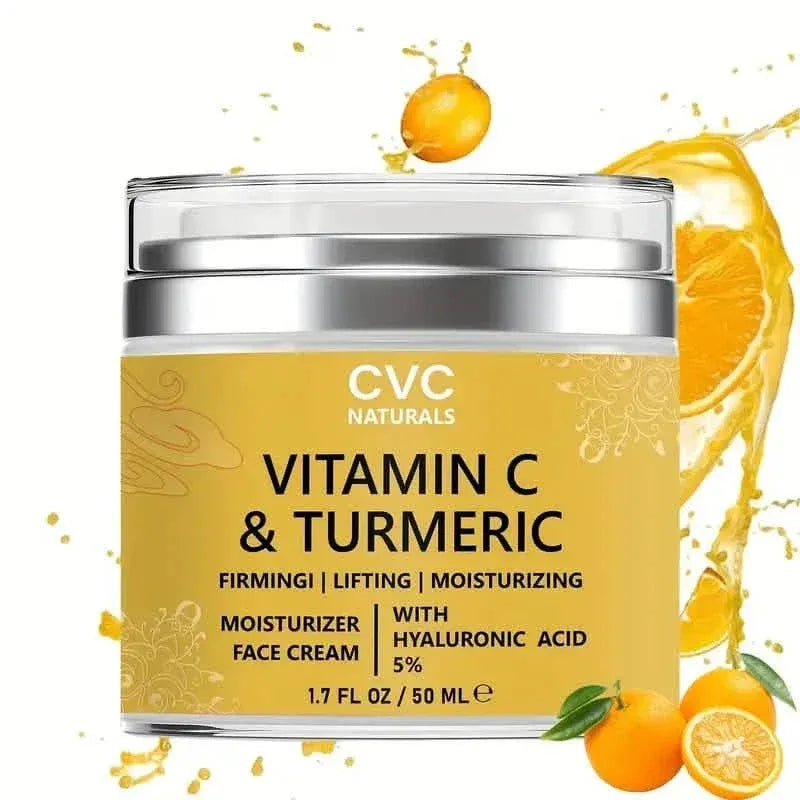 CVC Naturals Turmeric-Collagen Cream - Deeply Hydrating and Nourishing - A-1 Thread Vault