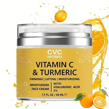 CVC Naturals Turmeric-Collagen Cream - Deeply Hydrating and Nourishing - A-1 Thread Vault