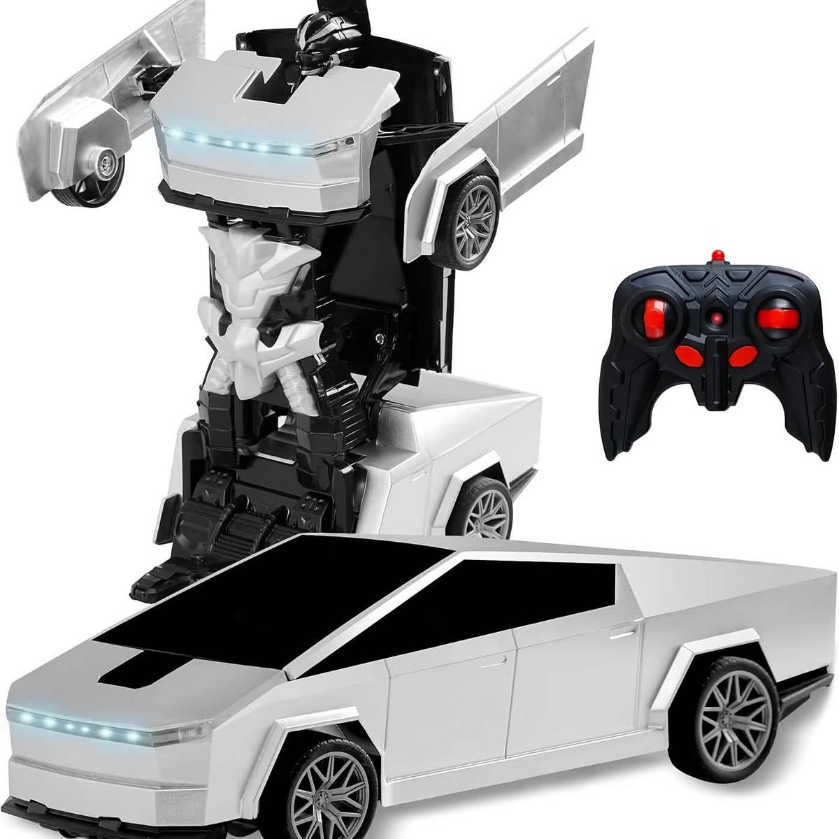 2.4GHz Remote Control Off-Road Car – Robot Transforming, LED Lights - A-1 Thread Vault