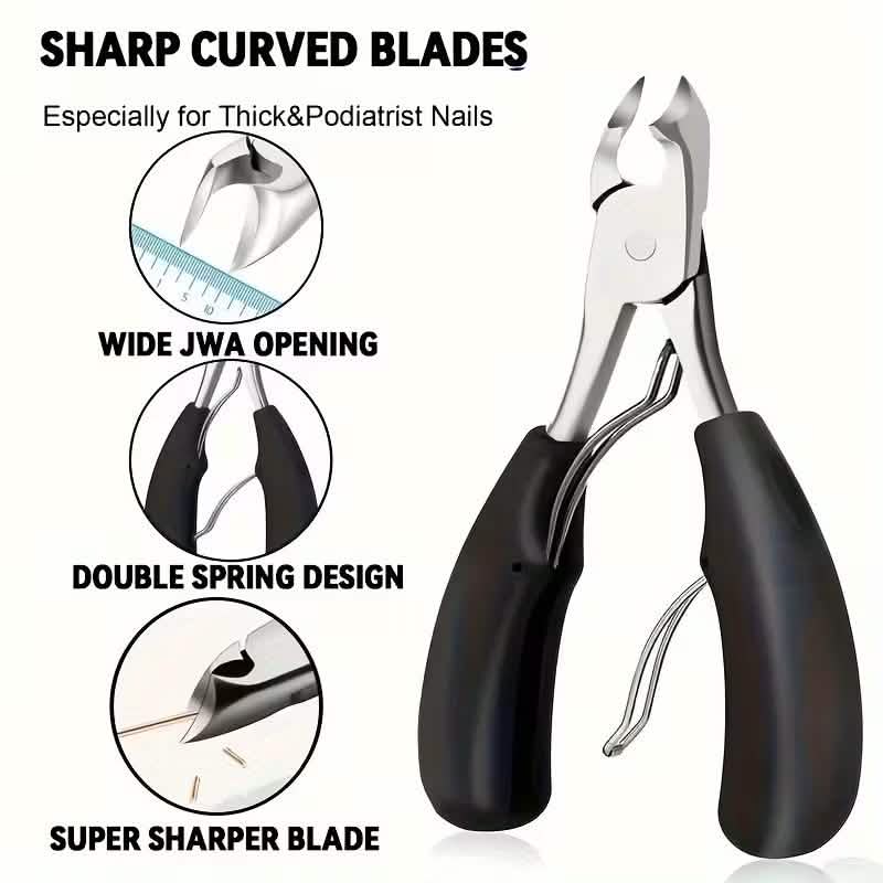 4-Piece Elderly-Friendly Toenail Clipper Set - A-1 Thread Vault