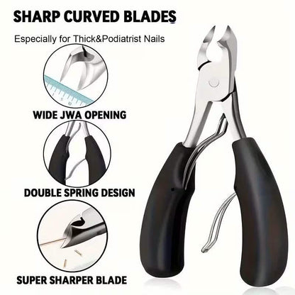 4-Piece Elderly-Friendly Toenail Clipper Set - A-1 Thread Vault