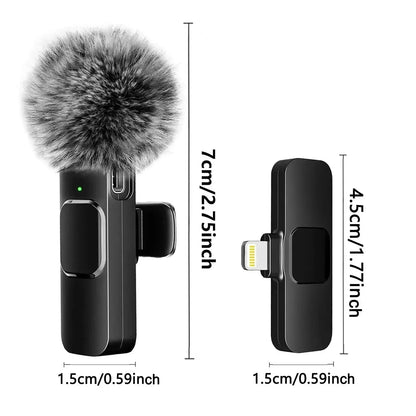 Dabfavshop Mini Mic for Recording with Windshield Muff - A-1 Thread Vault